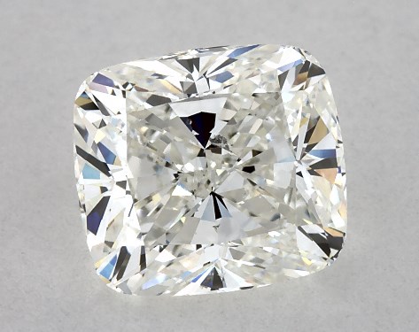 GIA 2.00 Carat H-SI2 Good Cut Cushion Modified Diamond
